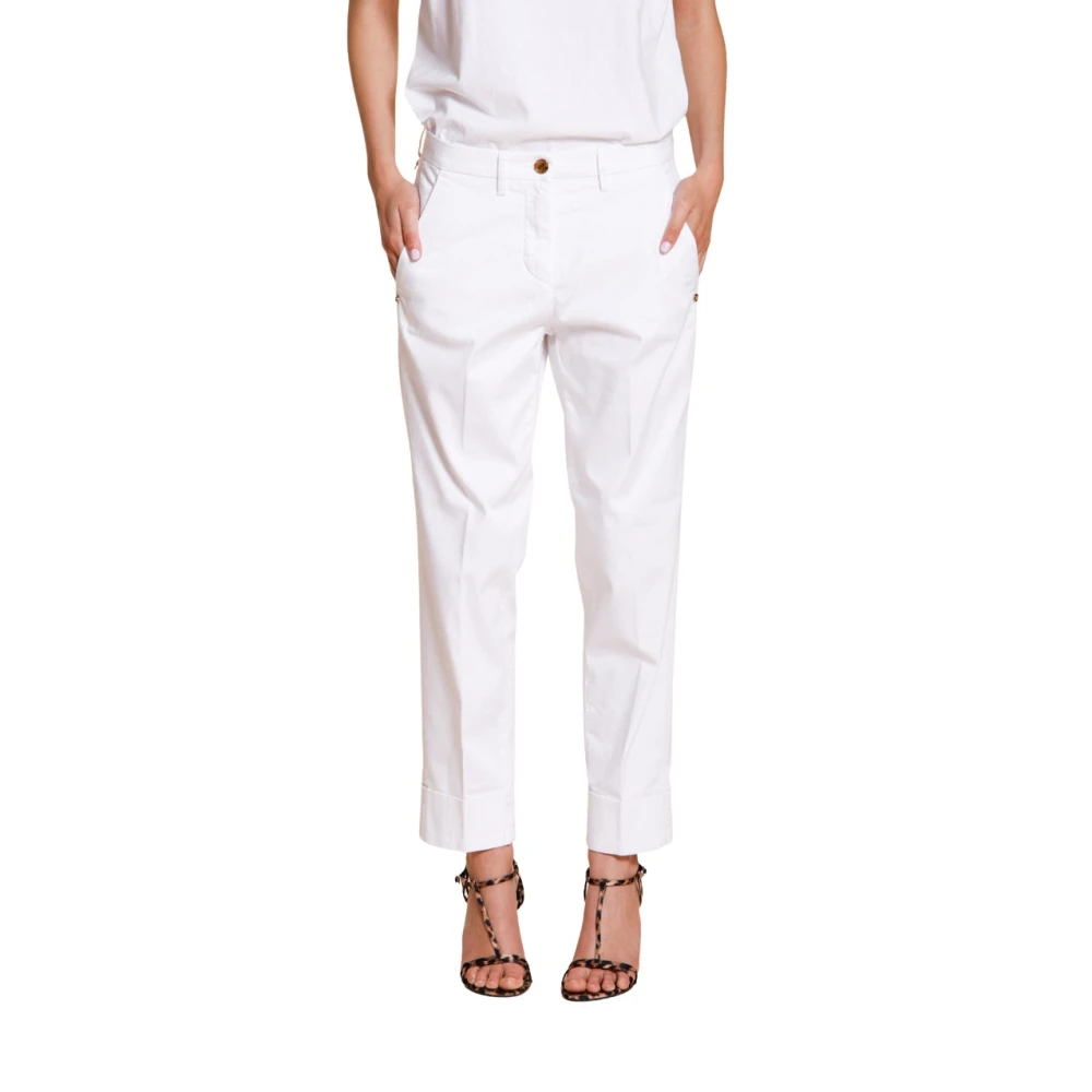 Mason's Damen Weiß - New York Carrot - Trousers - S