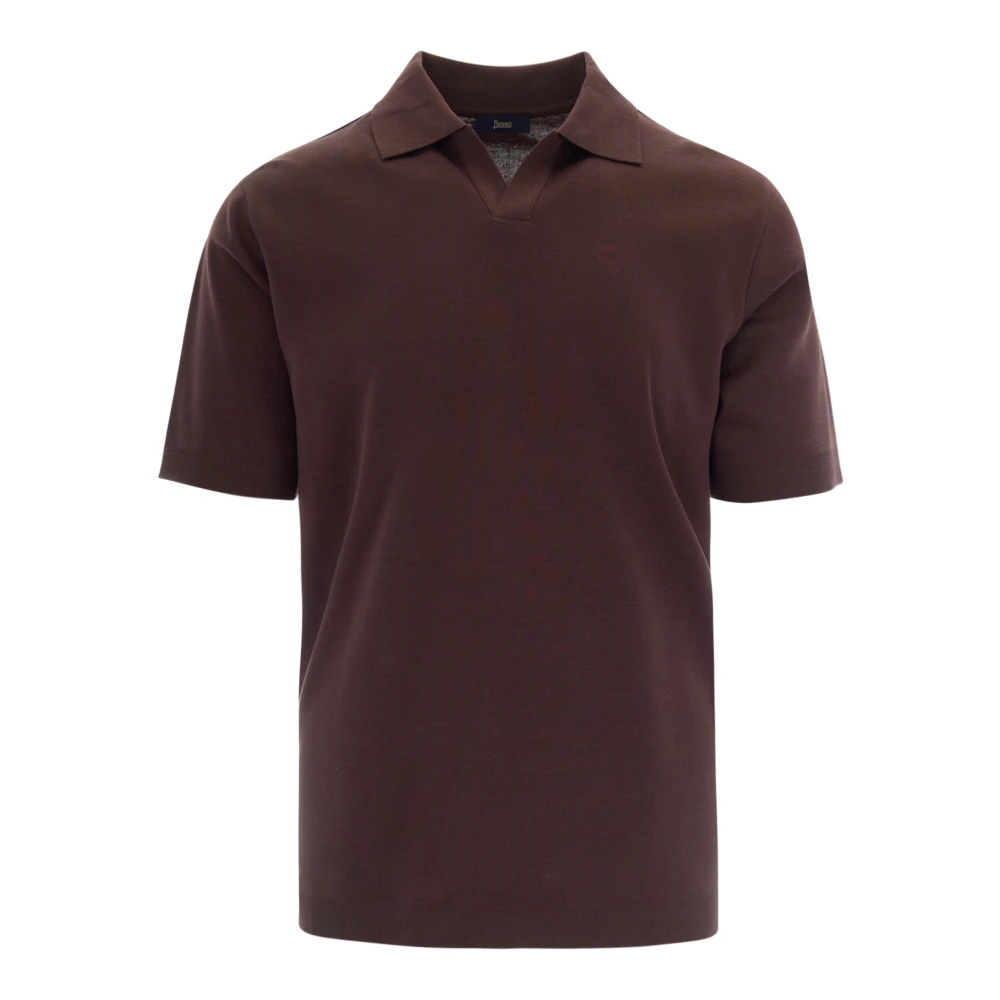 Herno Herren Braun - Polo Derby - Tops - Xl