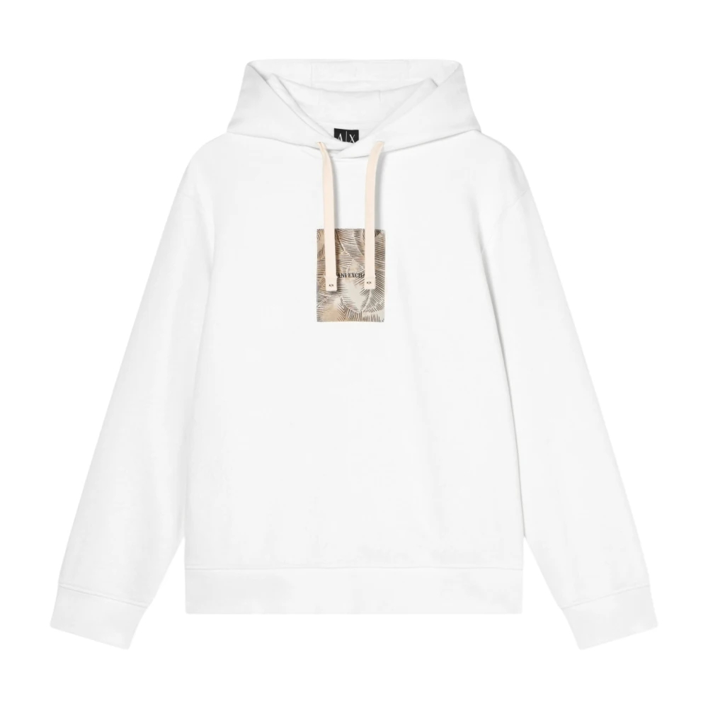 Armani Exchange Herren Weiß - Kapuzenpullover - Sweatshirts & Hoodies - Xs