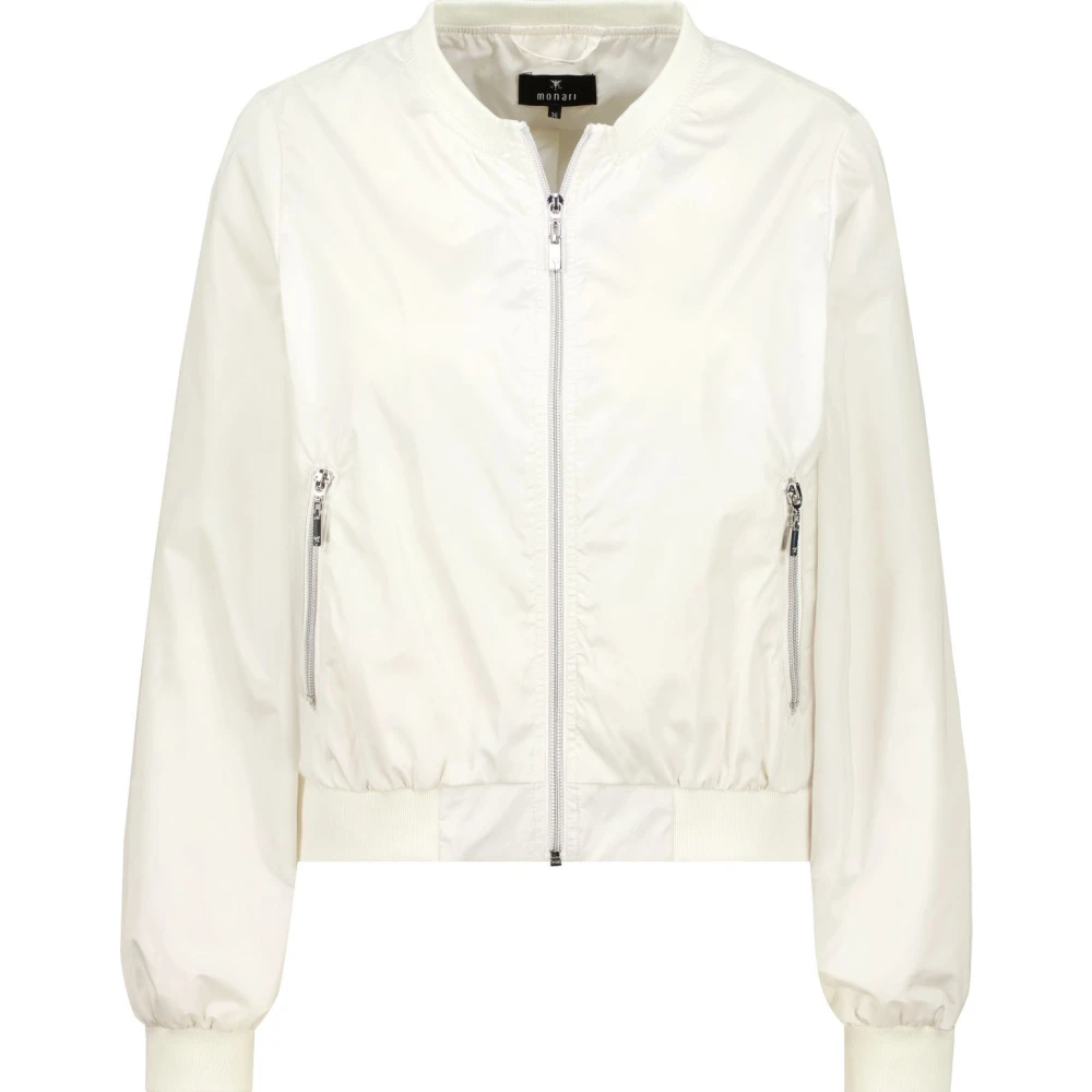 Monari Damen Beige - Nylon Bomberjacke - Jackets - Xl
