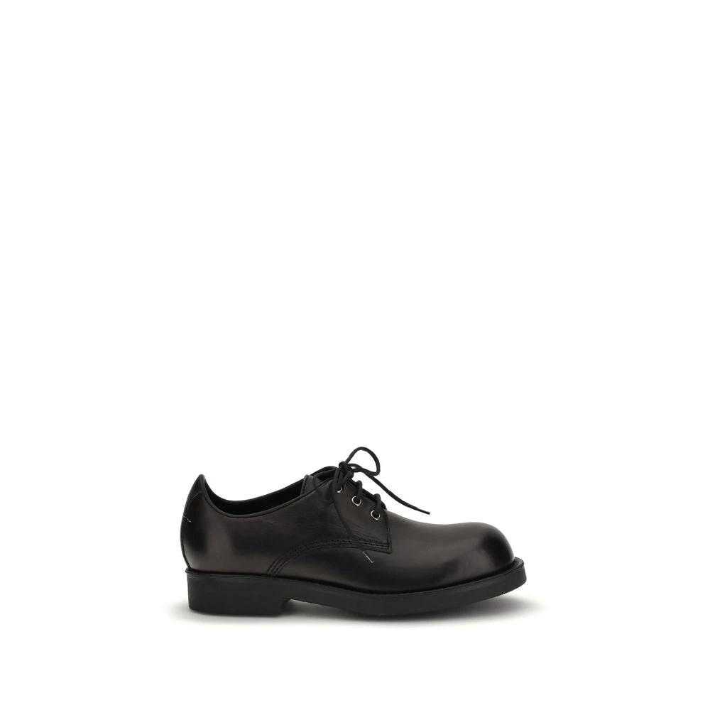 Mm6 Maison Margiela Herren Schwarz - Derby-Schnürschuhe - Shoes - K - 42 Eu