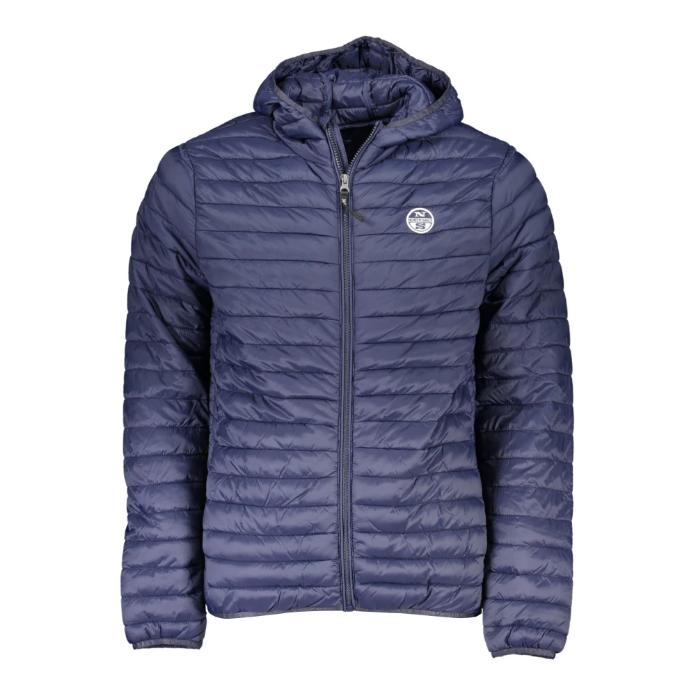 North Sails, Herren, Mäntel, Blue Polyamide Men Jacket, Blau, (L) - Bild 6