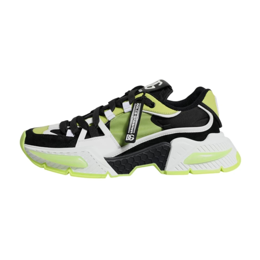 Dolce & Gabbana Herren Multicolor - Bunte Chunky Sole Sneakers - Shoes - Mehrfarbig - 40 Eu
