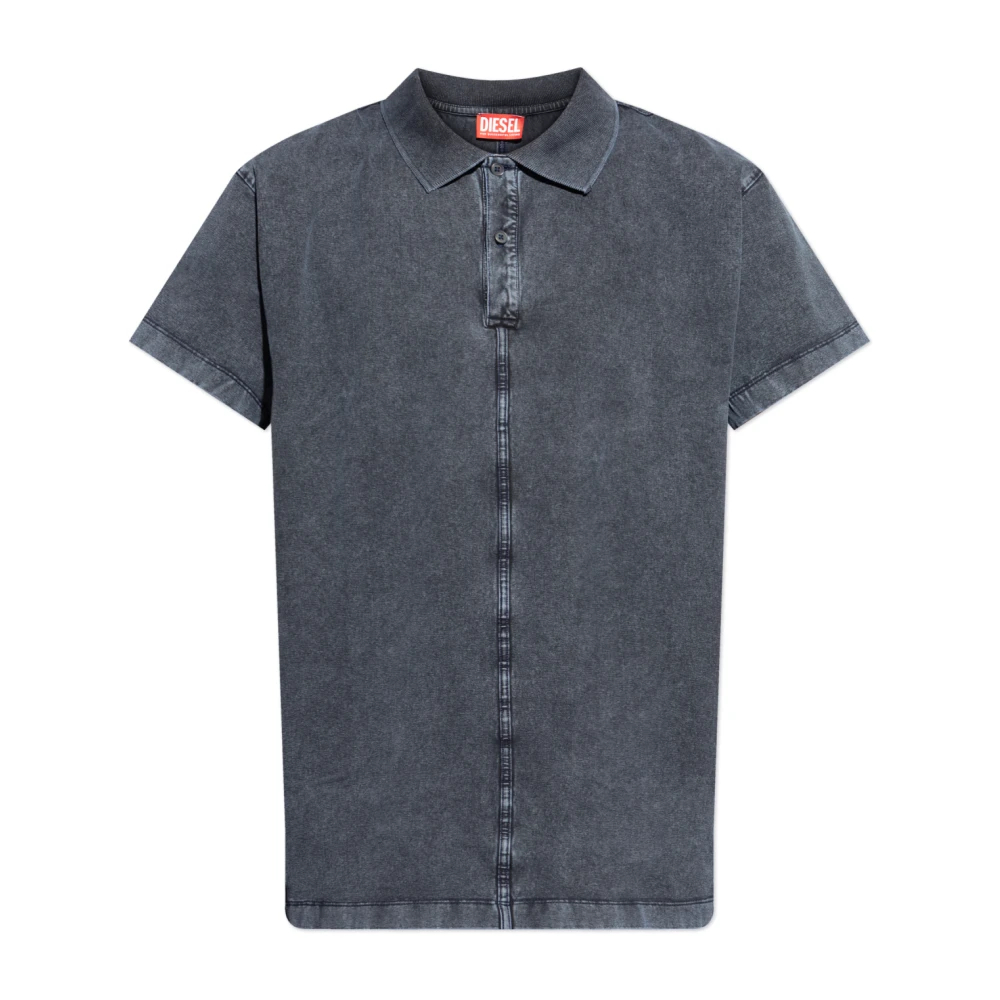 Diesel - Polo T-Nomely - Tops - Herren - Grau - 2XL