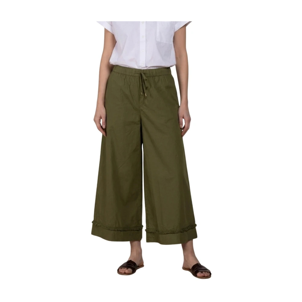 Mason's Damen Grün - Portofino Cropped Chino Jogger Pants - Trousers - Xs