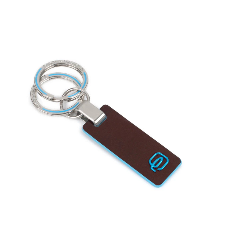 Piquadro Unisex Braun - Schlüsselanhänger Mit Zwei Ringen - Accessories - One Size