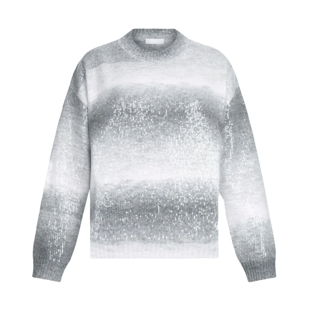 Liu Jo Damen Grau - Er Pullover Stilvolles Und Gemütliches Aussehen - Knitwear - S