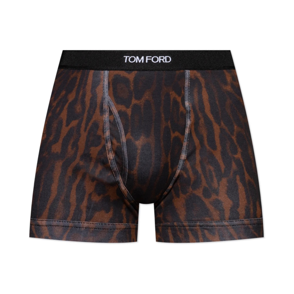 Tom Ford Herren Braun - Boxershorts Mit Logo - Underwear - M