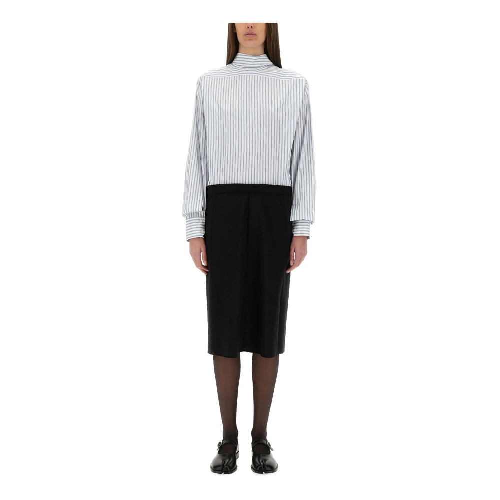 Maison Margiela Damen Multicolor - Midikleid - Dresses - Mehrfarbig - S