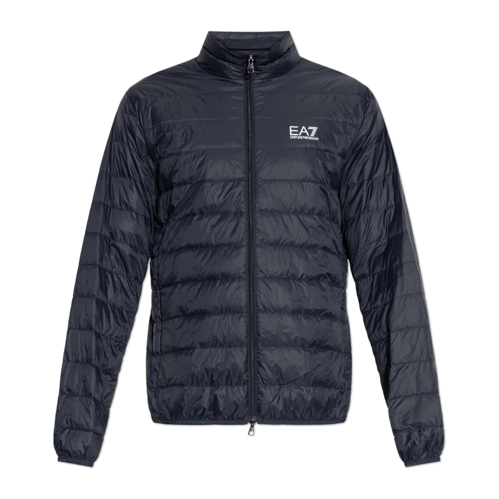 Emporio Armani Ea7 Herren Blau - Core Identity Packable Daunenjacke - Jackets - 2XL