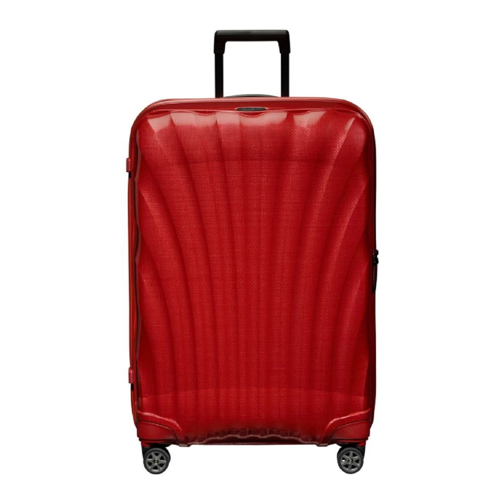 Samsonite C-Lite Trolley mit 4 Rollen 75cm Chili Red - Image 5