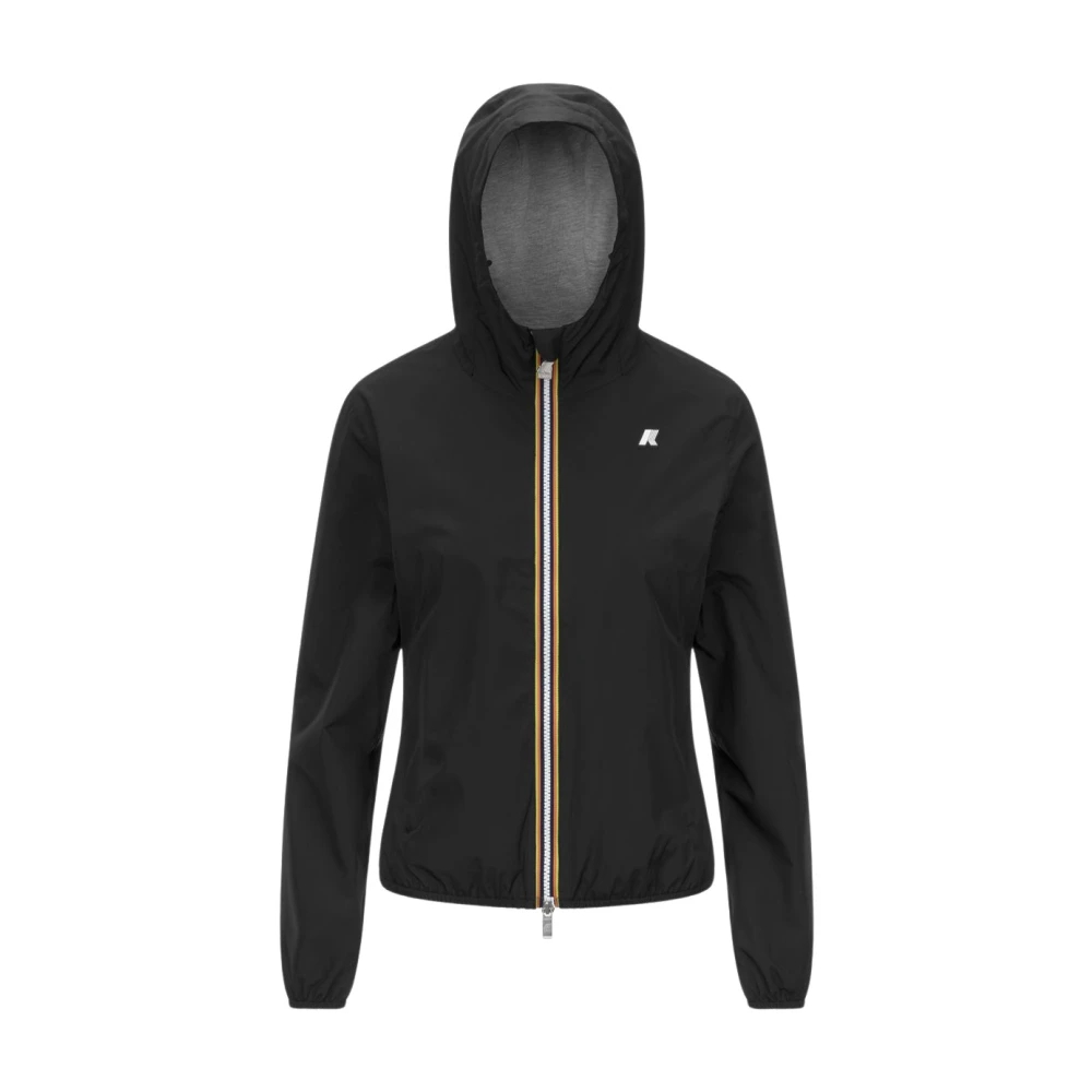 K-Way Damen Schwarz - Lily Stretch Poly Jersey - Jackets - K - L