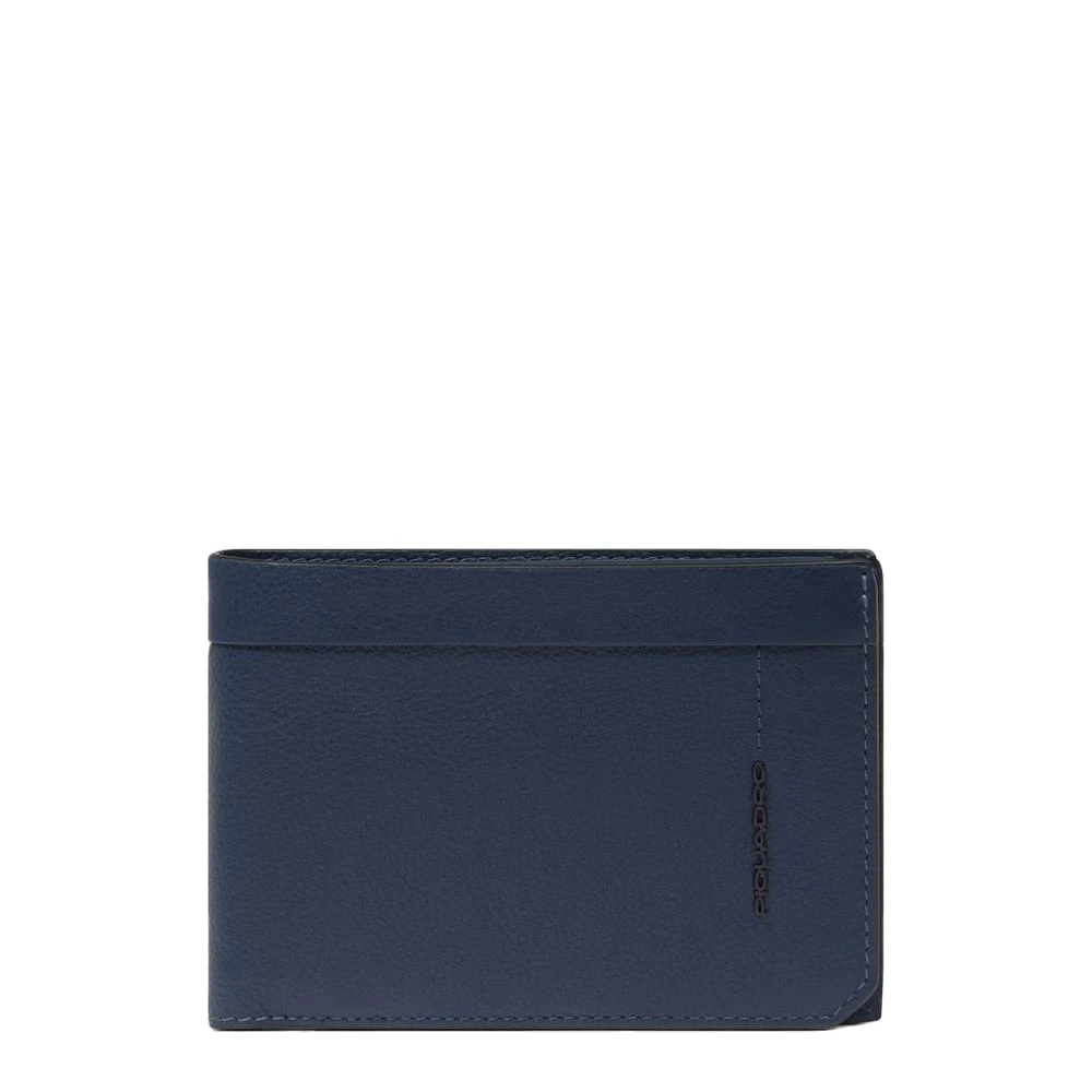 Piquadro Herren Blau - Geldbörse Mit Aufklappbarem Ausweisfenster - Accessories - One Size