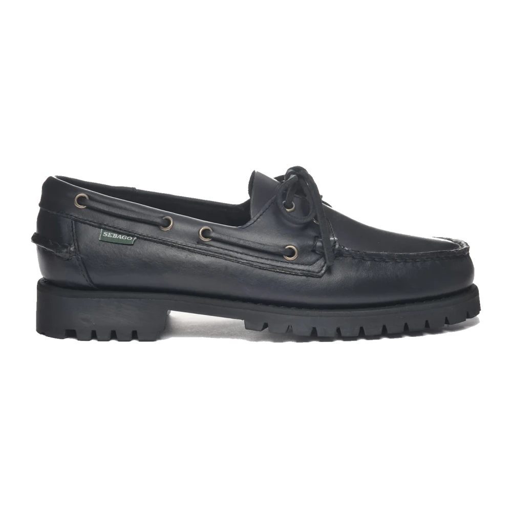 Sebago Herren Noir Bootsschuhe Ranger Waxy - Bild 3