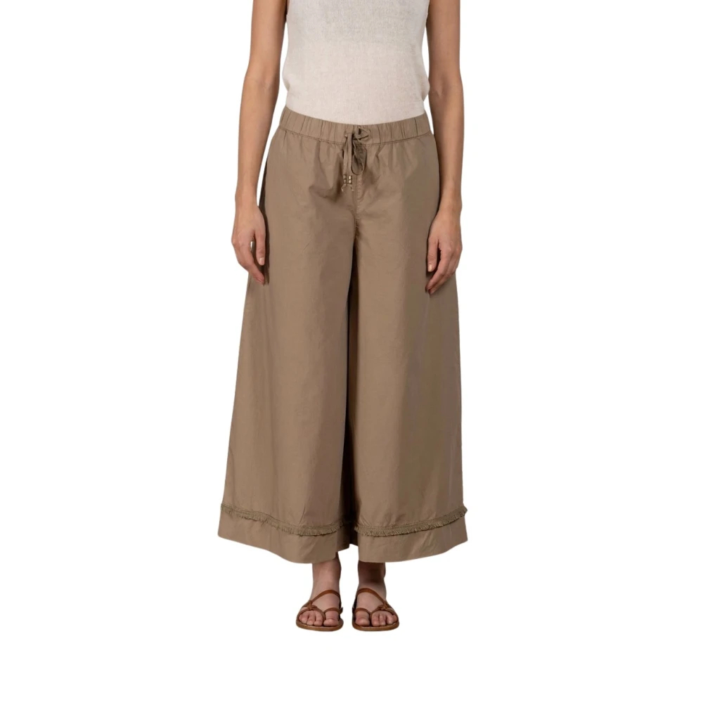 Mason's Damen Beige - Portofino Cropped Chino Jogger Hose - Trousers - Xs