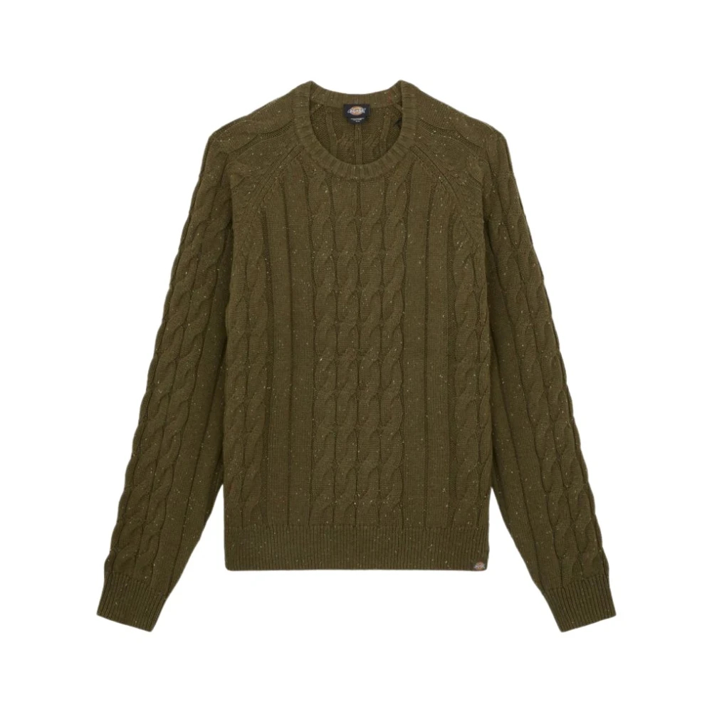 Dickies Herren Grün - Rundhals-Strickware - Knitwear - Xl