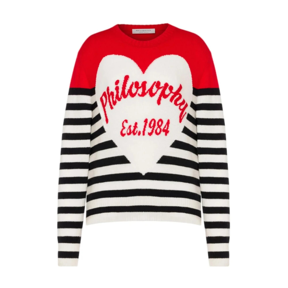 Philosophy Di Lorenzo Serafini Damen Multicolor - Rundhals-Strickware - Knitwear - Mehrfarbig - M