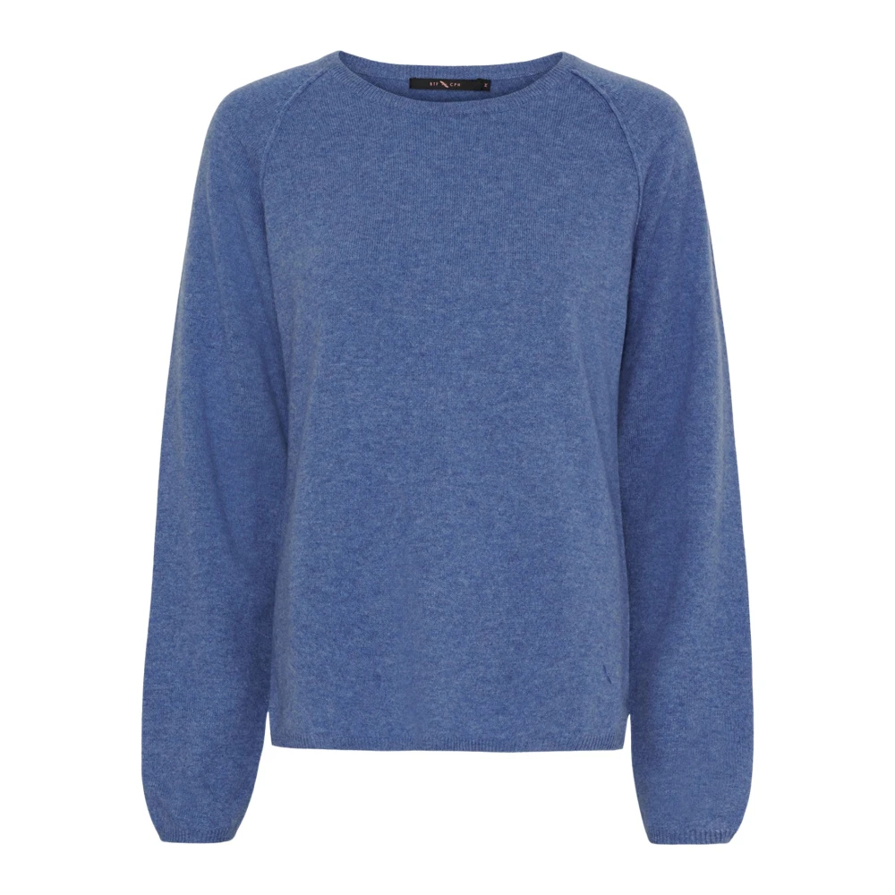 Btfcph Damen Blau - Rundhals-Strickware - Knitwear - M