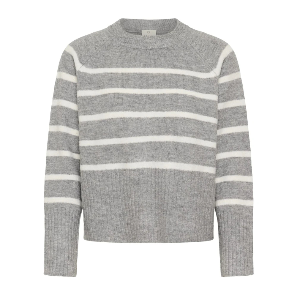 Kaffe , Damen, Strickwaren, Grau, Xl - Bild 4