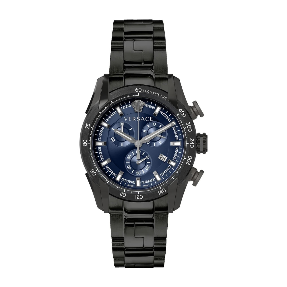 Versace, Armbanduhr, VE2I00521, Schwarz, (Chronograph, 44 mm) - Bild 3