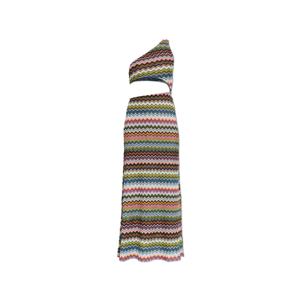 Missoni Damen Multicolor - One-Shoulder-Kleid - Dresses - Mehrfarbig -S