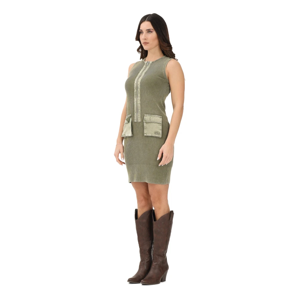 Diesel Damen Grün - Dameryn Kleid - Dresses - L