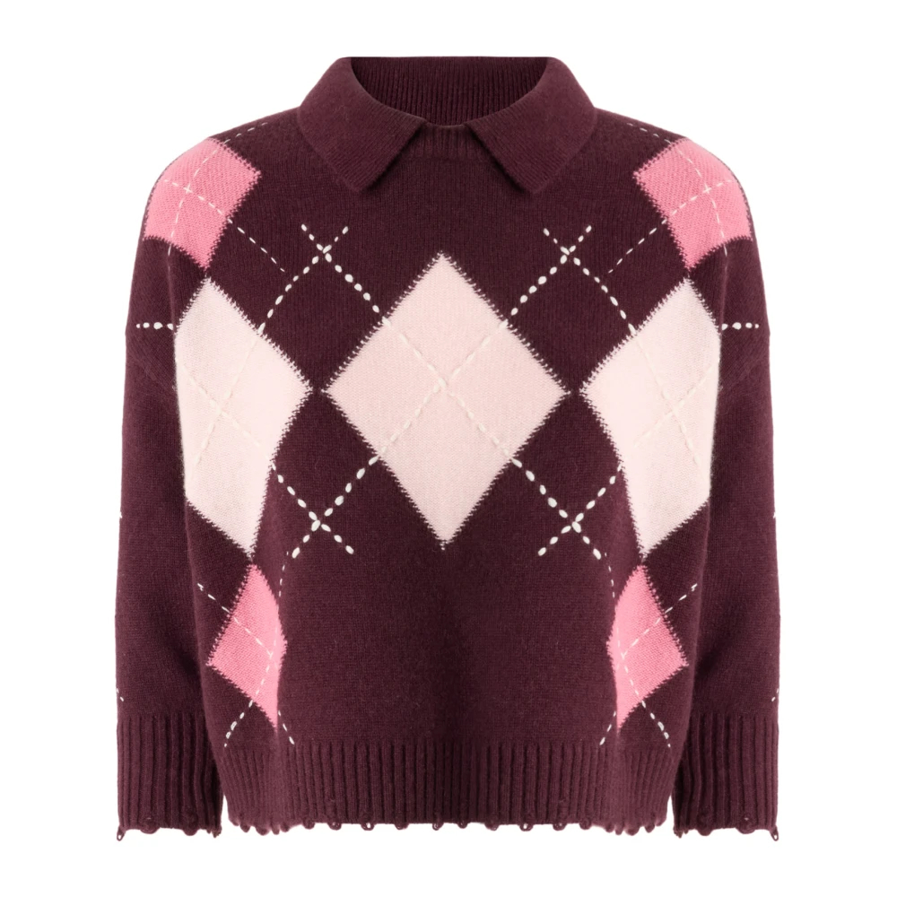 Pinko , Damen, Strickwaren, Mehrfarbig, M - Bild 5