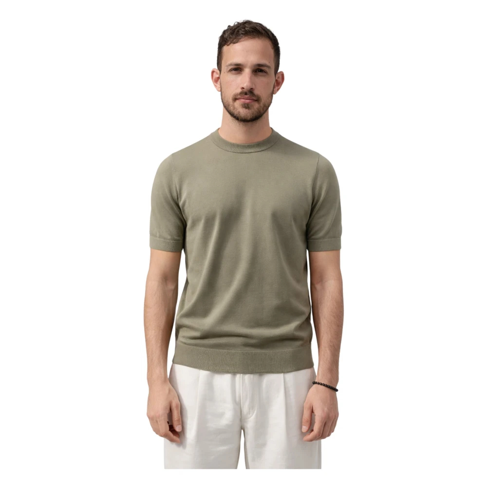 Gran Sasso Herren Grün - Rundhals-Strickware - Knitwear - M