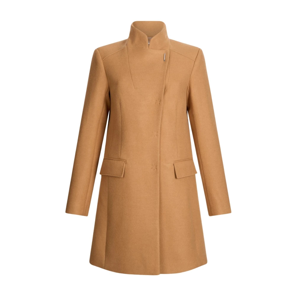 Liu Jo Damen Braun - Cappotto In Panno Double - Coats - M