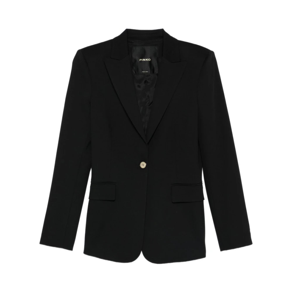 Pinko - New Signum Jacket - Jackets -Damen -Schwarzk -M