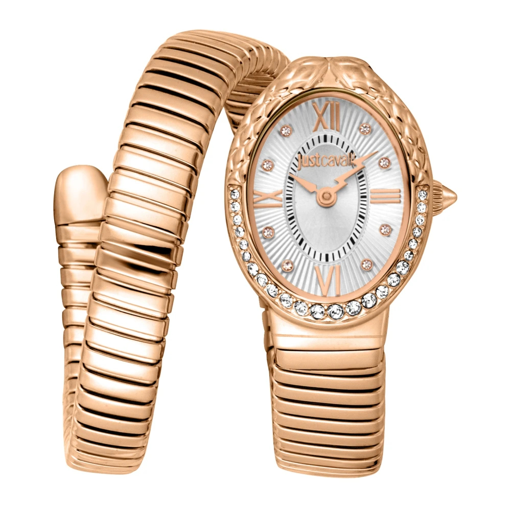 Just Cavalli Uhr Signature Snake Damen JC1L390M0045, Roségold Edelstahl, Christ - Bild 3