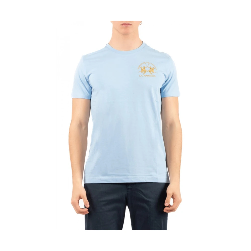 La Martina Herren Blau - Stilvolle T-Shirt Kollektion - Tops - 2XL