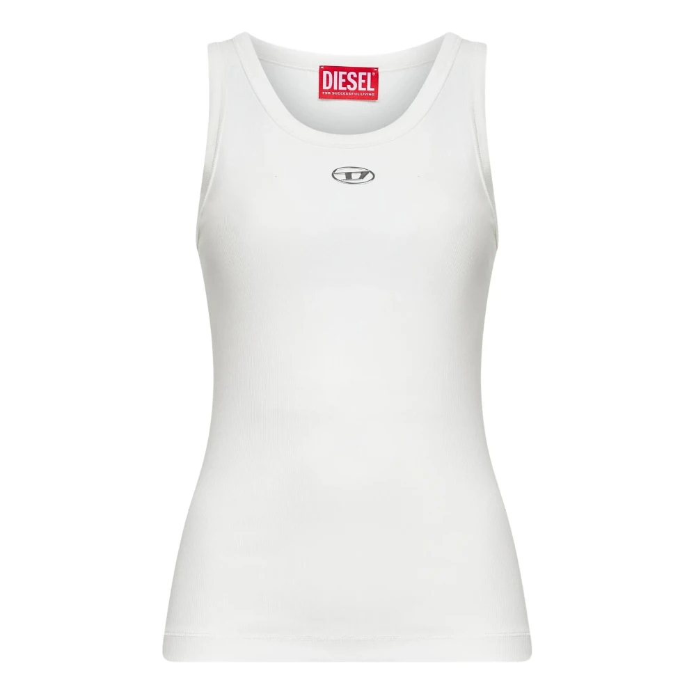 Diesel Logo Cotton Tank Top - Bild 3