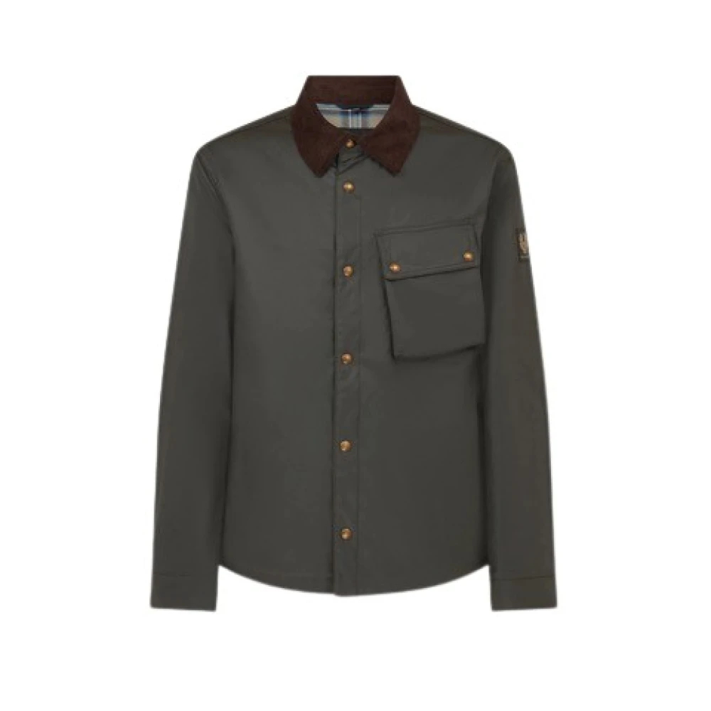 Belstaff Herren Oliv Wachsjacke Ground, Gr. M - Bild 3
