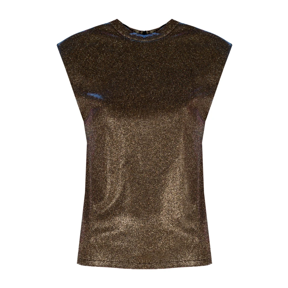 Liu Jo Damen Gelb - Elegantes- Figurbetontes Top - Blouses & Shirts - M