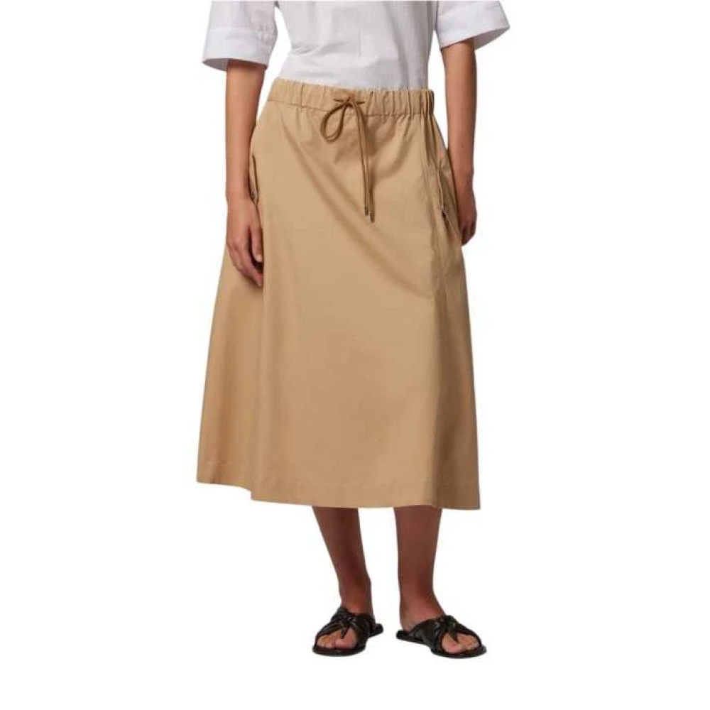 Paul Smith Damen Beige - Langer Ausgestellter Rock - Skirts - M