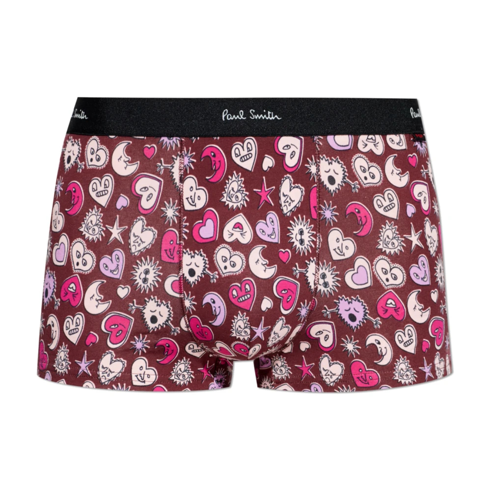 Paul Smith Herren Rot - Cotton Boxers - Underwear - 2XL