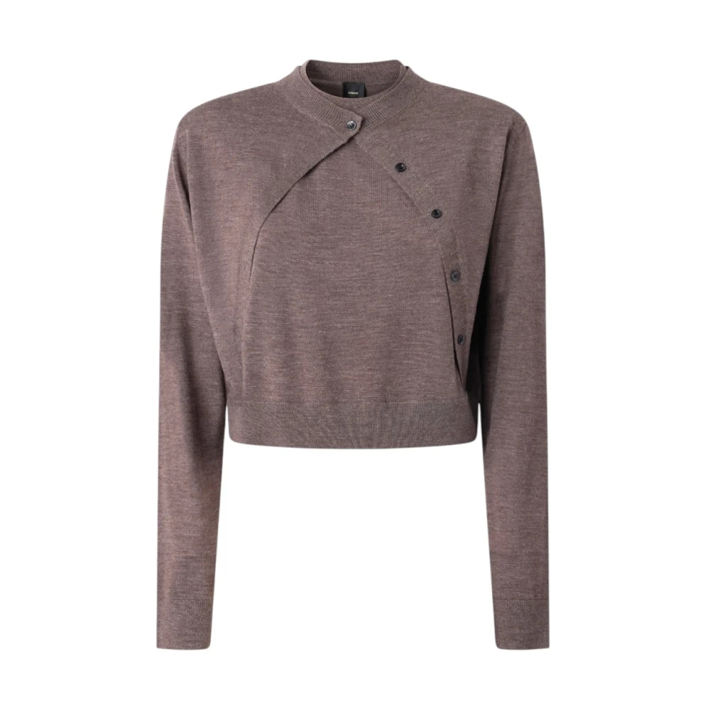 Pinko , Damen, Strickwaren, Braun, L - Bild 10
