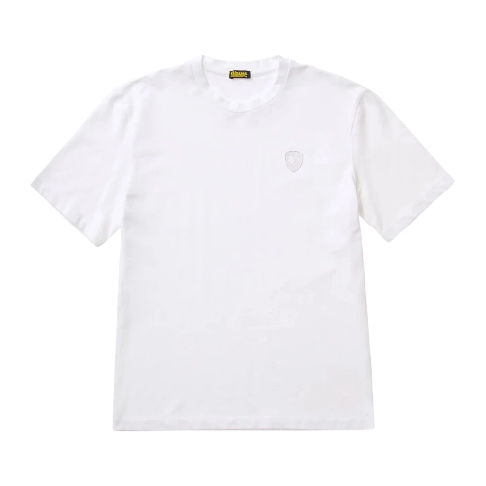 Blauer Herren Weiß - T-Shirts - Tops - M