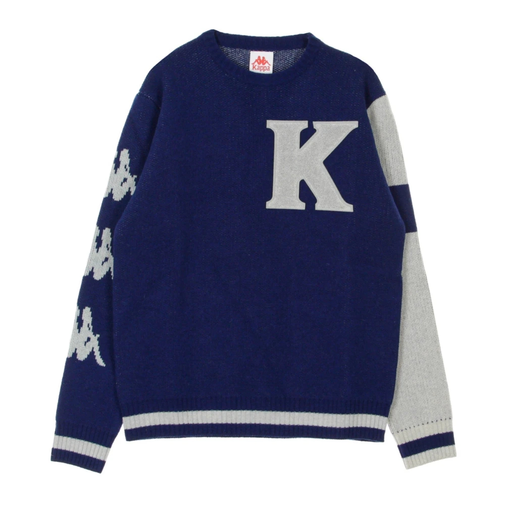 Kappa Herren Blau - Rundhals-Strickware - Knitwear - M
