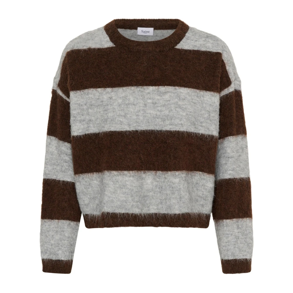 Saint Tropez , Damen, Strickwaren, Grau, M - Bild 3