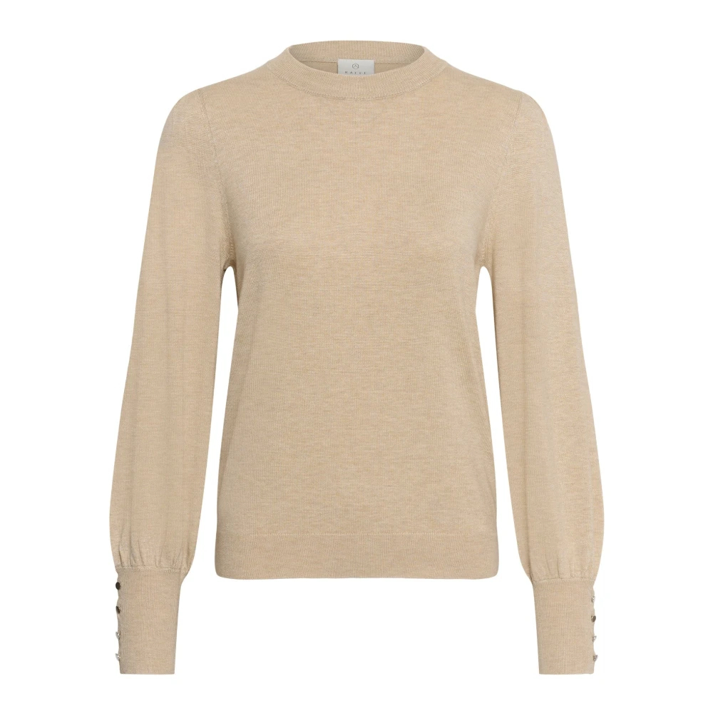 Kaffe Damen Gris Pullover Mit Rundhalsausschnitt Kalizza - Bild 6