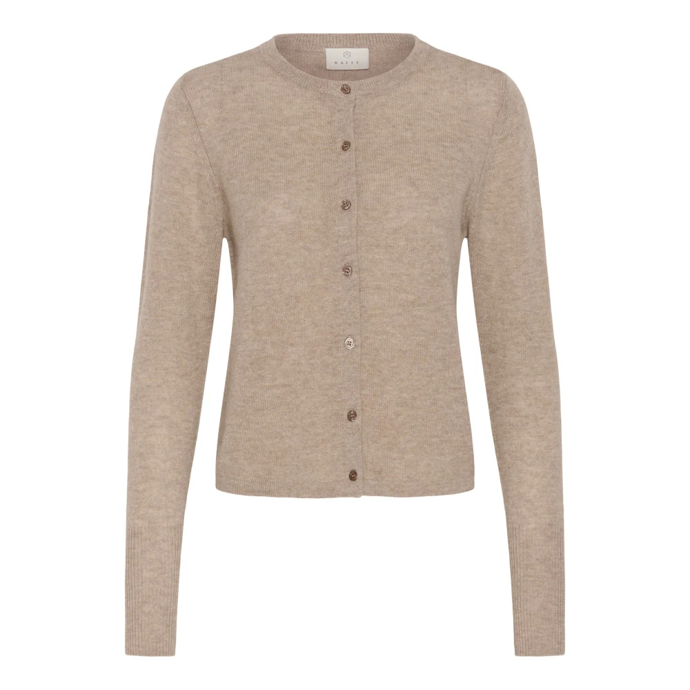 Kaffe Damen Beige Strickjacke, Kacashie - Bild 3