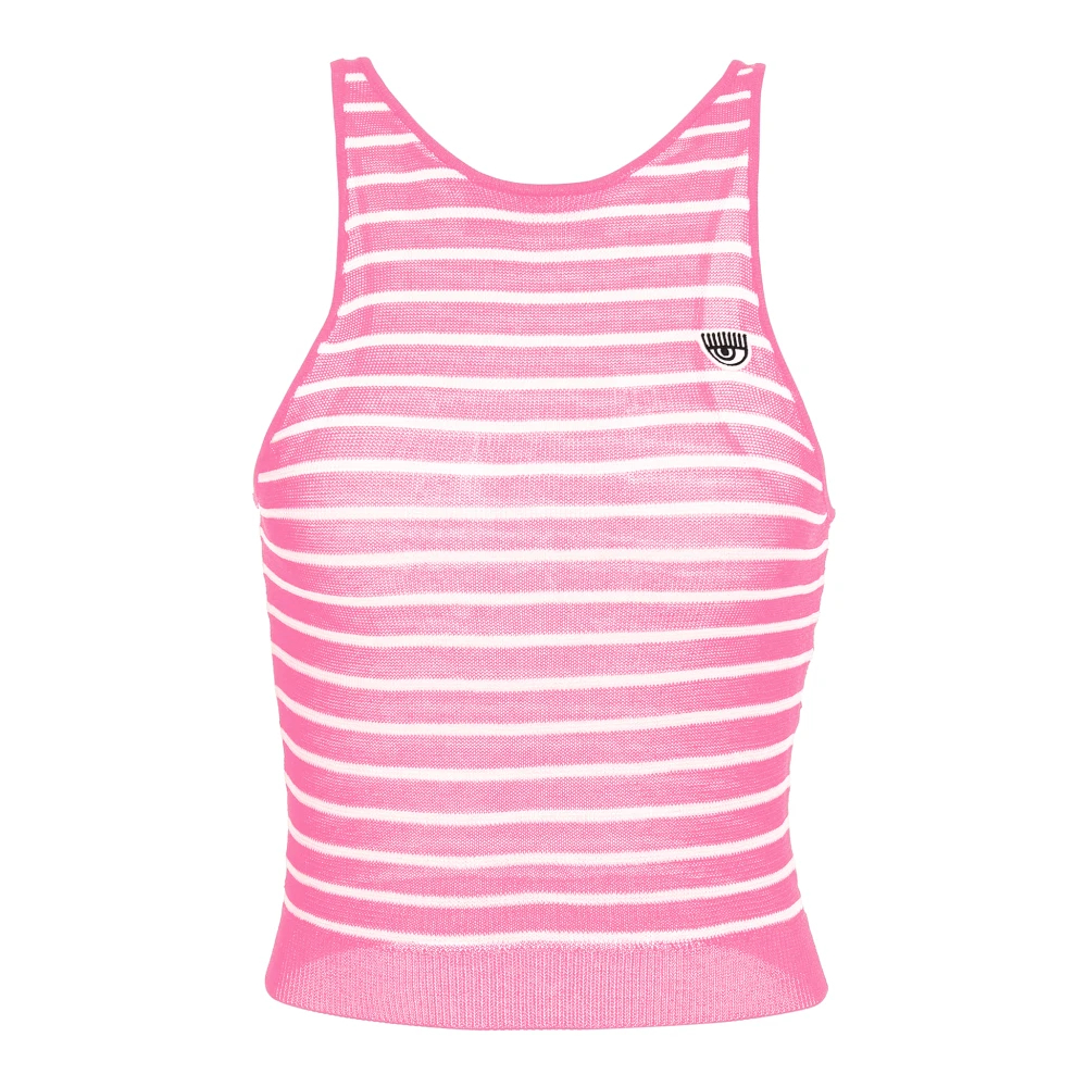 Chiara Ferragni Collection Damen Rosa - Ärmelloses Top - Tops - 2XS