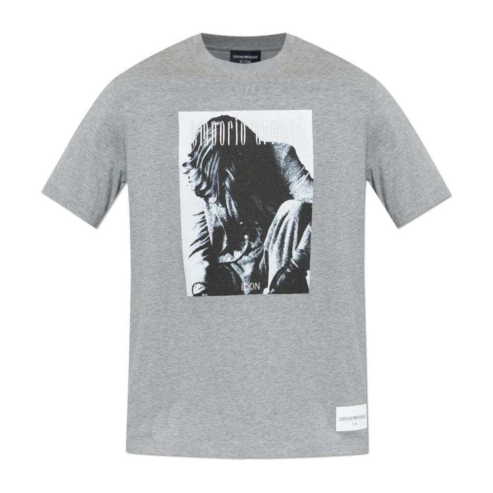 Emporio Armani Herren Grau - T-Shirts - Tops - 2XL