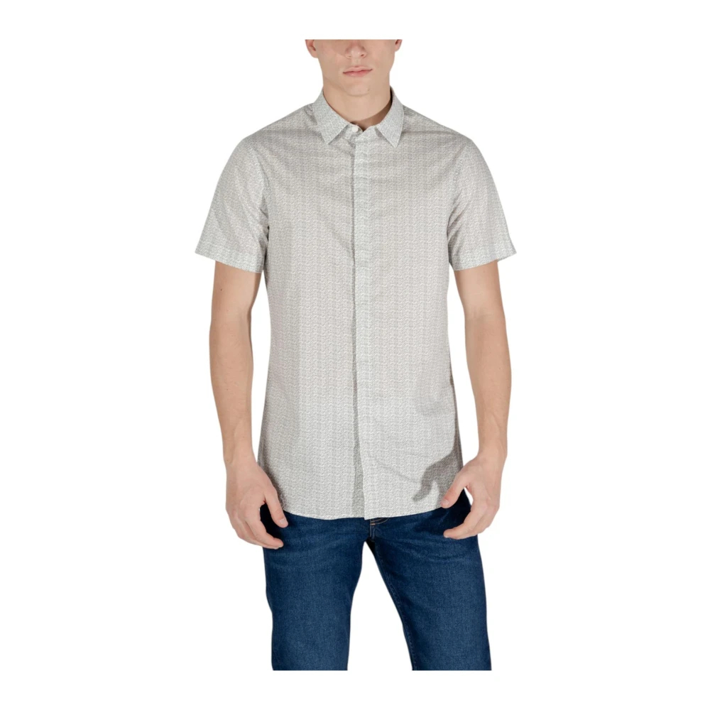 Armani Exchange Herren Beige - Casual Shirts - Shirts - Xl