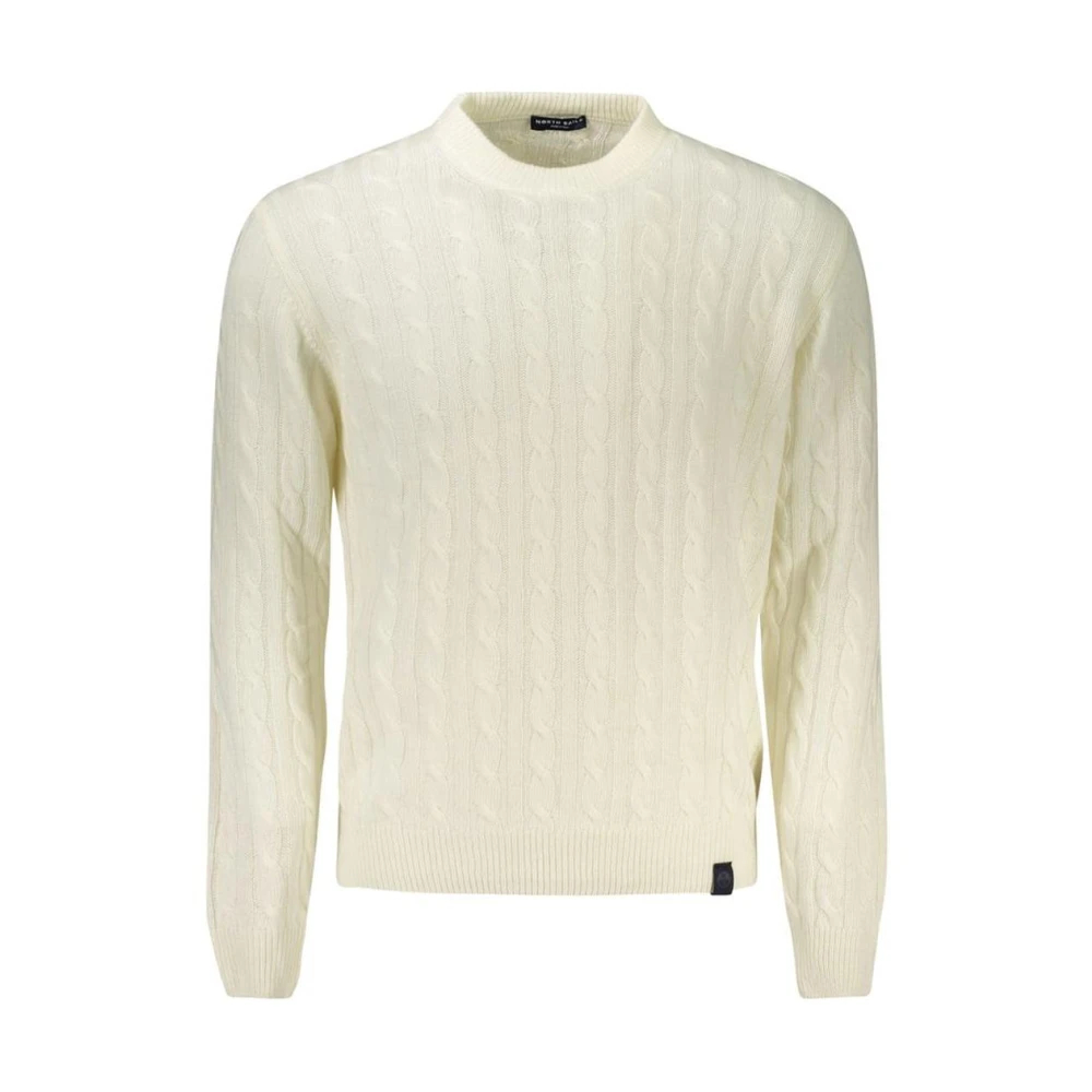 North Sails Weiß Dreifach Gedrehter Cashmere Pulli 7Gg - Bild 5