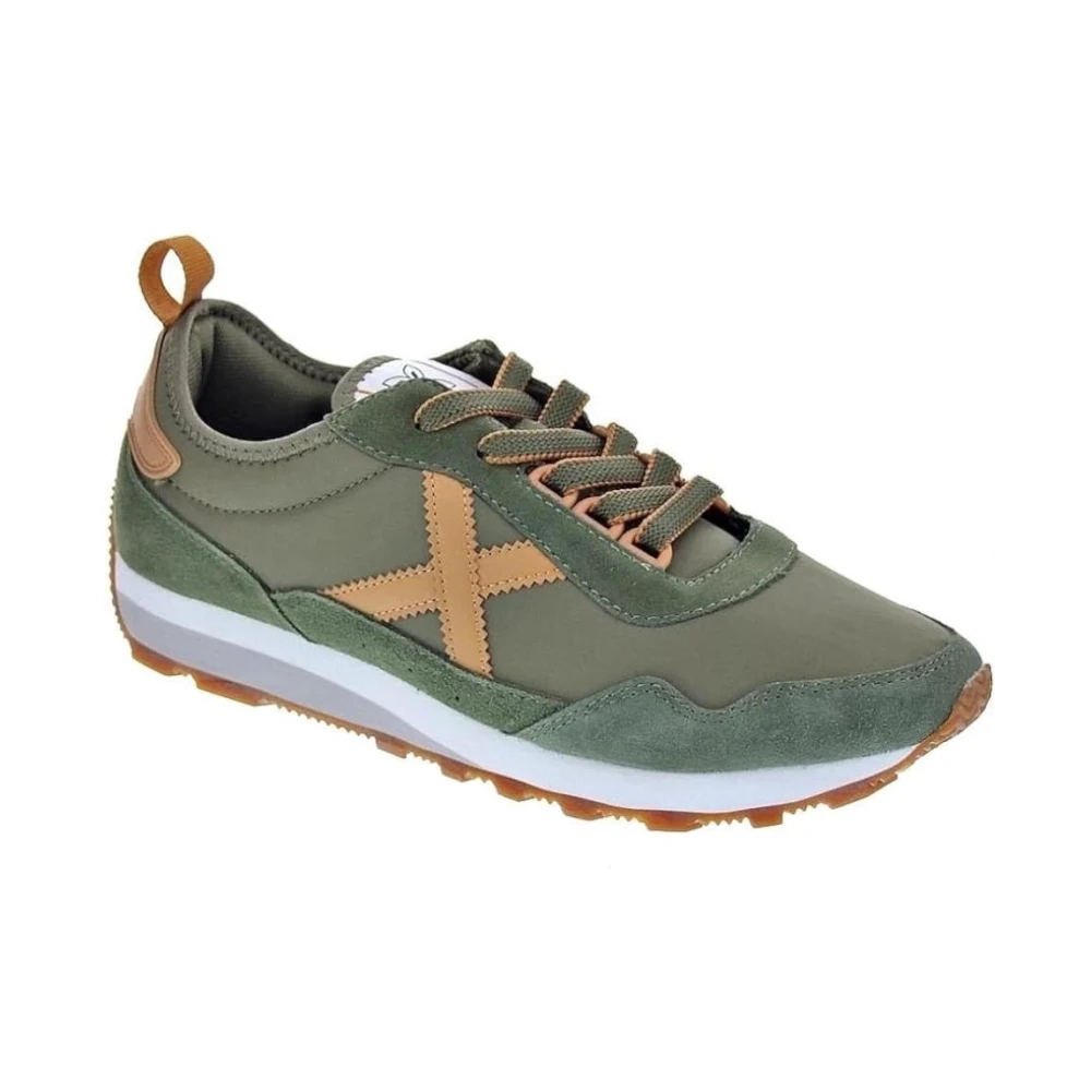 Munich Herren Grün - Brauner Zucker Sneaker 70Er Stil - Shoes - 40 Eu