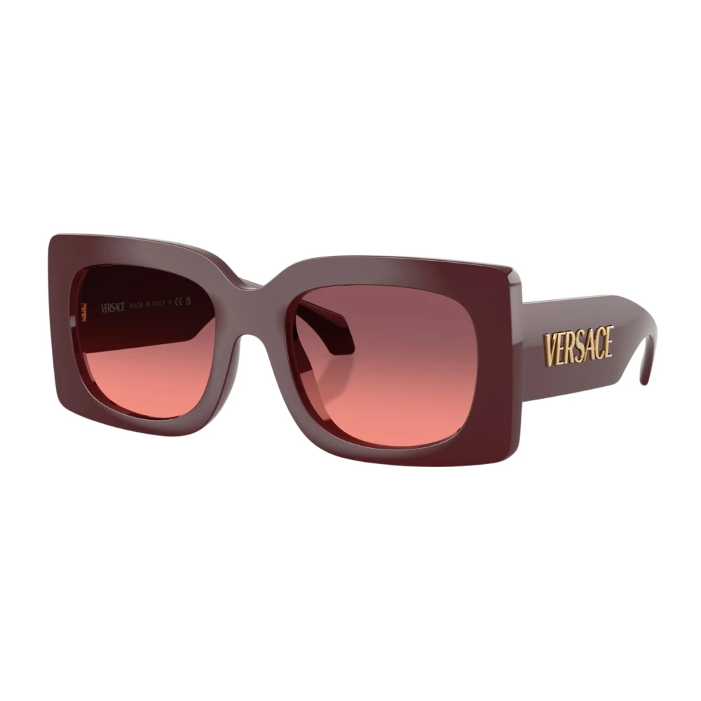 Versace Damen Violett Ve4496u 551520 Sonnenbrillen Injiziert Rosa Quadratisch Normal Schattiert - Bild 7