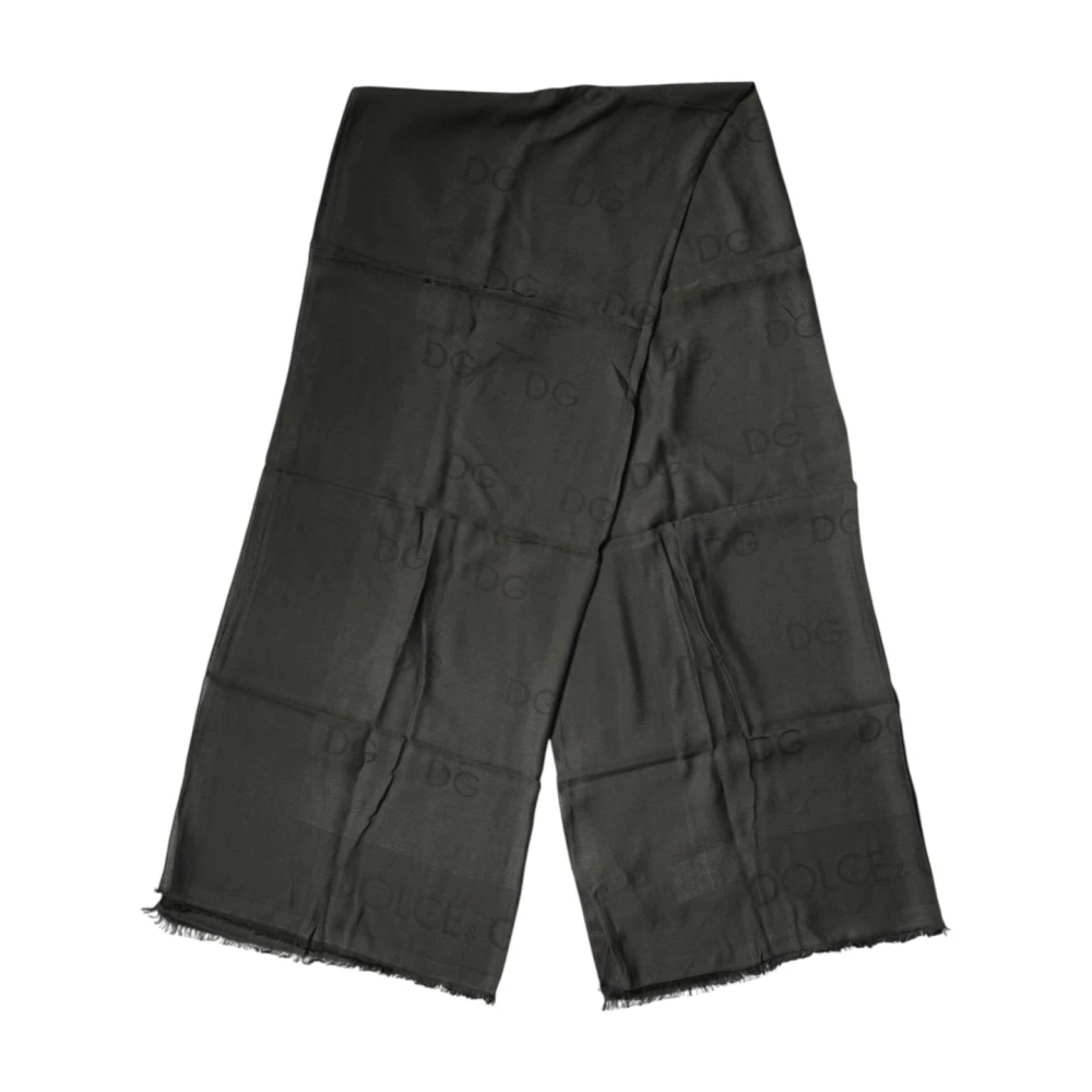 Dolce & Gabbana Herren Schwarz - Modal Neck Wrap Shawl Schal - Accessories - K -One Size